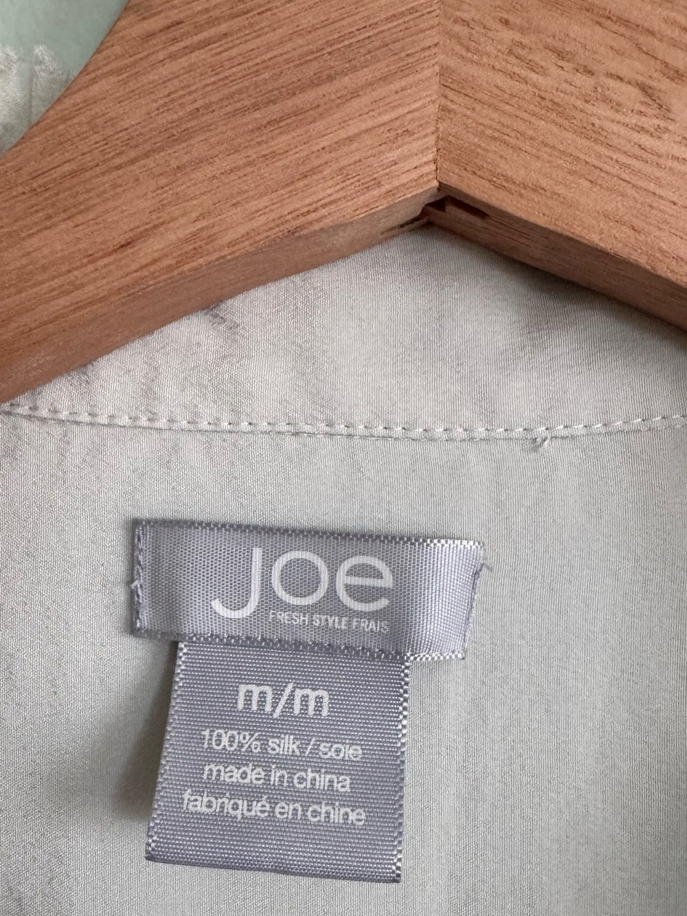 Joe Fresh Ivory Ruffle-Trim Button Down Blouse - Picture 3 of 5